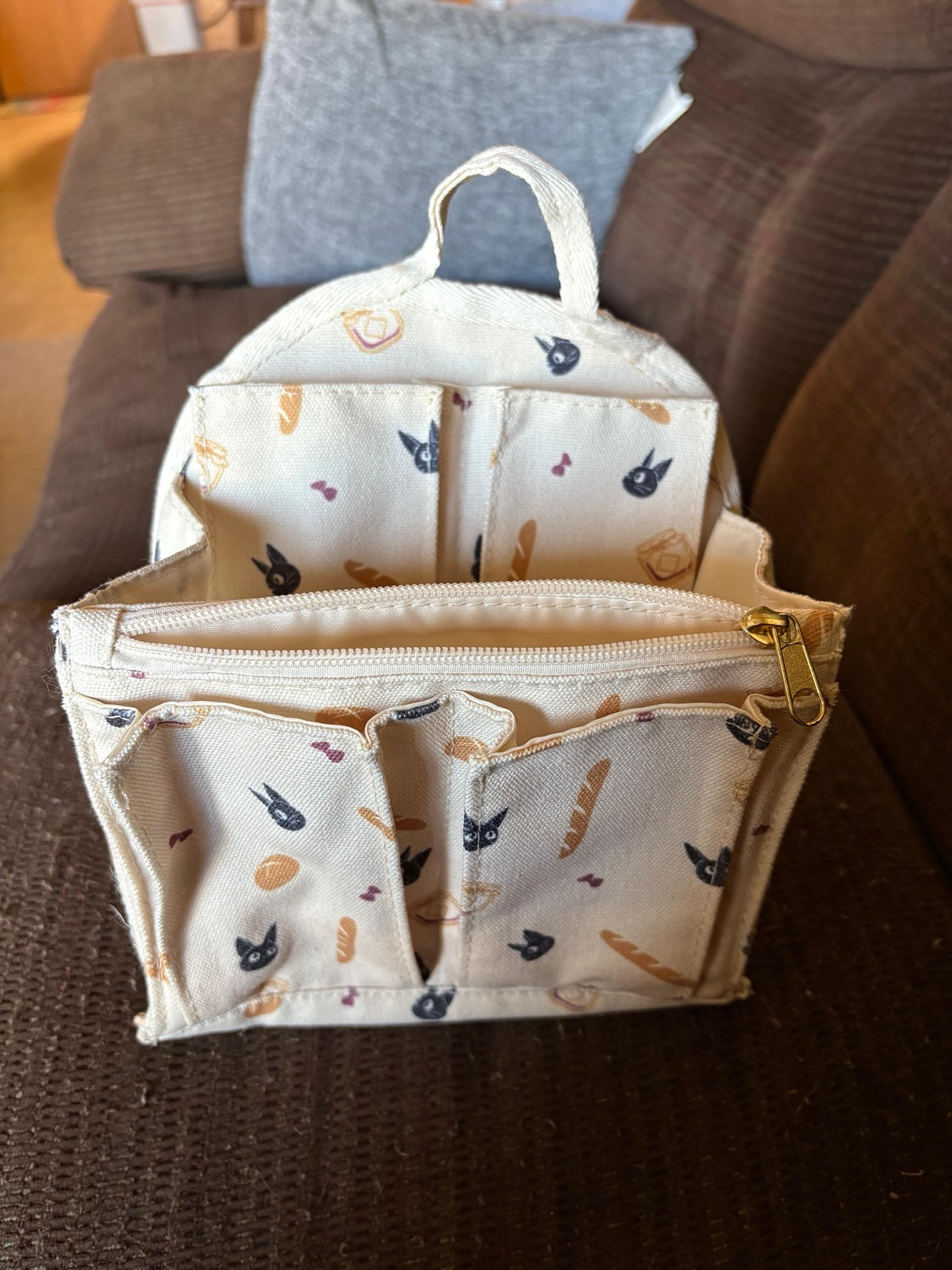Mini backpack organizer - Kiki’s Delivery Service pattern