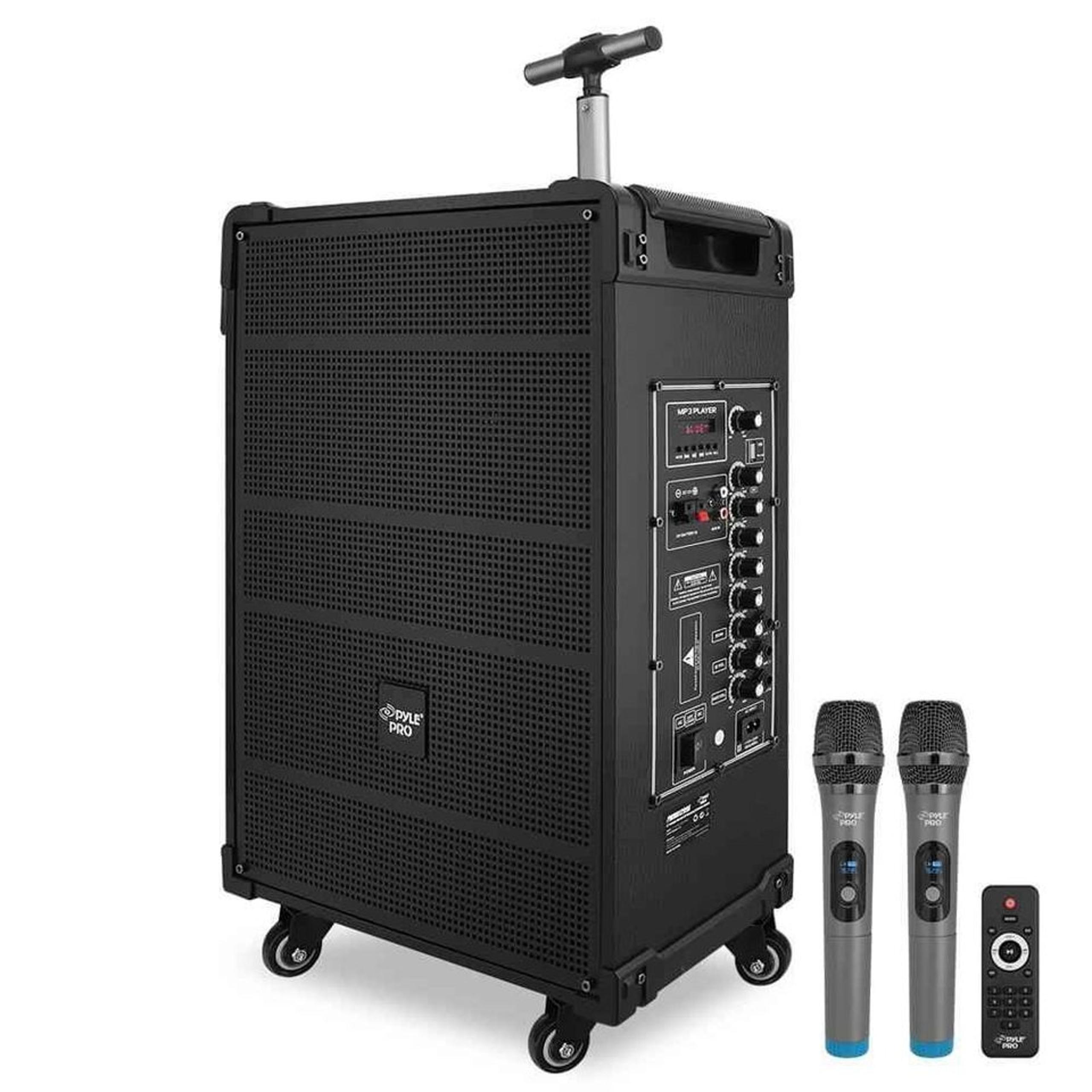 Pyle 12'' Portable Wireless Bluetooth Speaker System