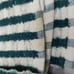 Cannon Cafe Classics Kitchen Hand Towels Green White Striped Set Of 4 READ