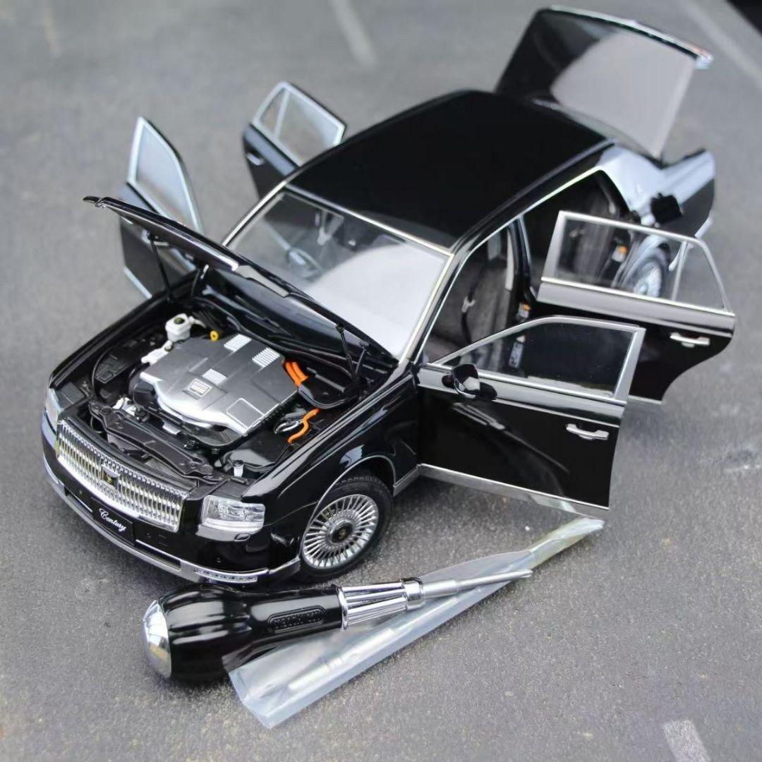 LCD MODELS 1/18 Toyota Century Black - Cars