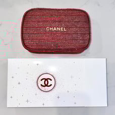 CHANEL - Holiday 2022 Pouch Bag (Red / Gold)