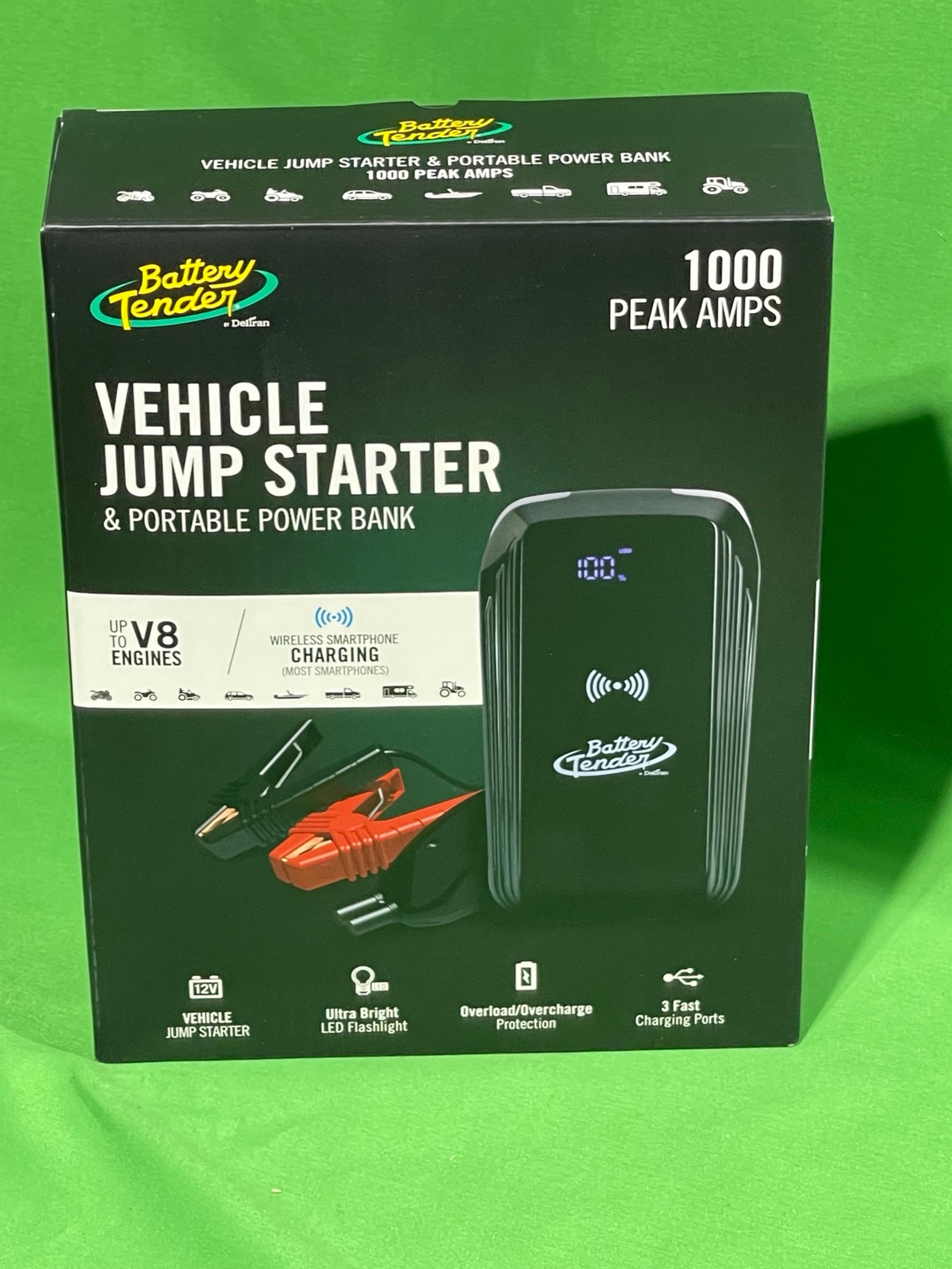 Battery Tender 1000 Amp Vehicle Jump Starter Portable Power Bank