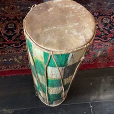 Handmade Drum 8.5 inch wide made in mexico