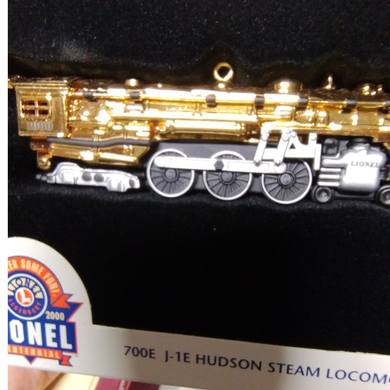 Hallmark Keepsake Lionel 100th Anniversary 700E Hudson Train Ornament 2000