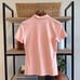 Brooks Brothers Pique Mesh Pink Collar Polo Top, S