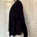 Anthropologie NWT Rosie Neira Navy Pointelle Cardigan, size Medium