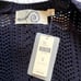 Anthropologie NWT Rosie Neira Navy Pointelle Cardigan, size Medium