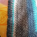 Moss Stitch Triangle Shawl
