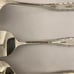 Oneida Deluxe Floral Bouquet Stainless Flatware 4 Piece Serving Utensils.