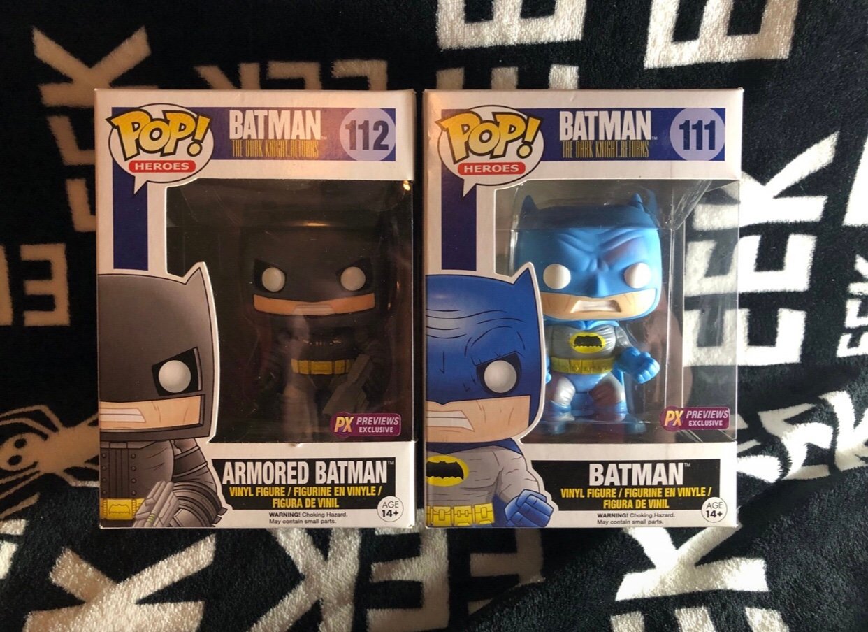 Funko Pop Batman: The Dark Knight Returns- Batman and Armored Batman