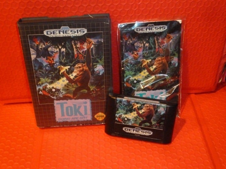 TOKI GOING APE SPIT SEGA GENESIS