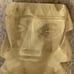 VINTAGE BOOKENDS TIKI MARBLE AZTEC STONE