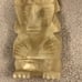 VINTAGE BOOKENDS TIKI MARBLE AZTEC STONE