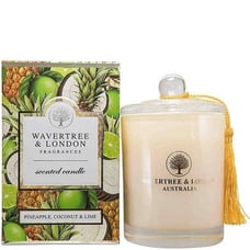 Wavertree&London Pineapple/Coconut/Lime Candle,Size:11.6 OZ