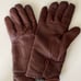 Max Mara leather gloves