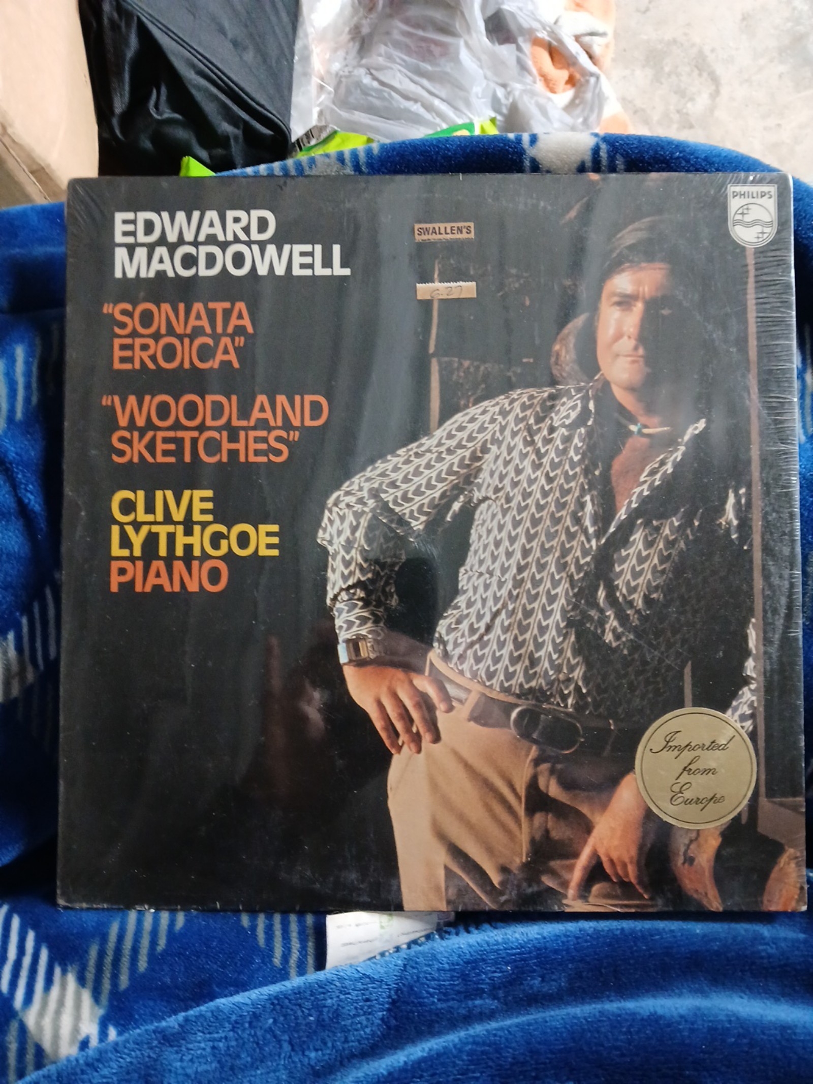 PHILIPS 9500 095 EDWARD MCDOWELL VINYL RECORD LP