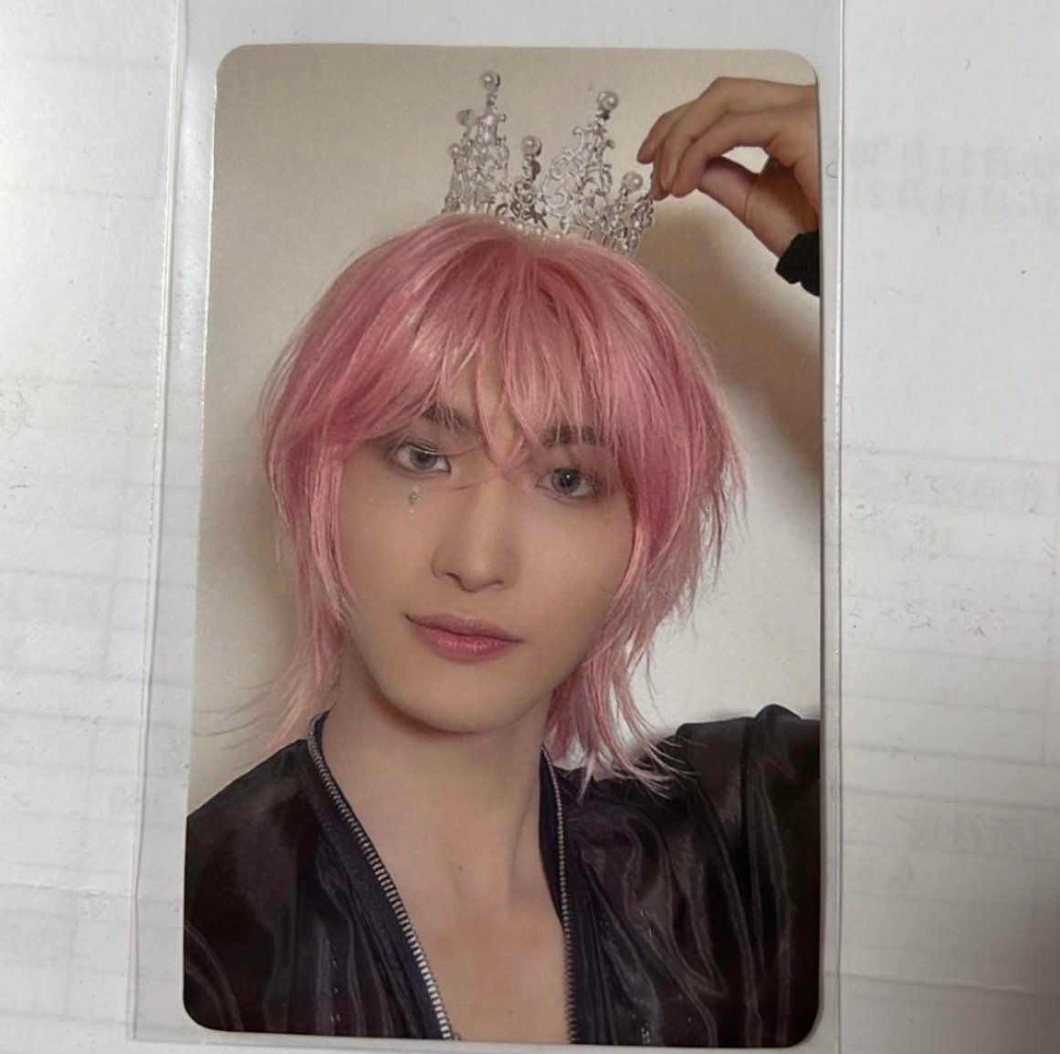ATEEZ golden hour part 2 seonghwa japan fc crown tiara photocard