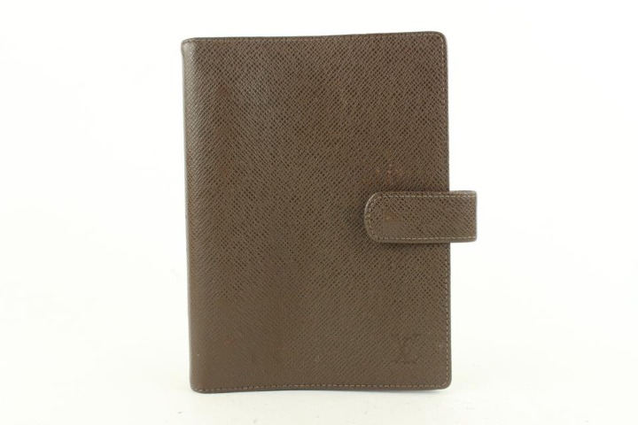 Louis Vuitton Brown Taiga Leather Small