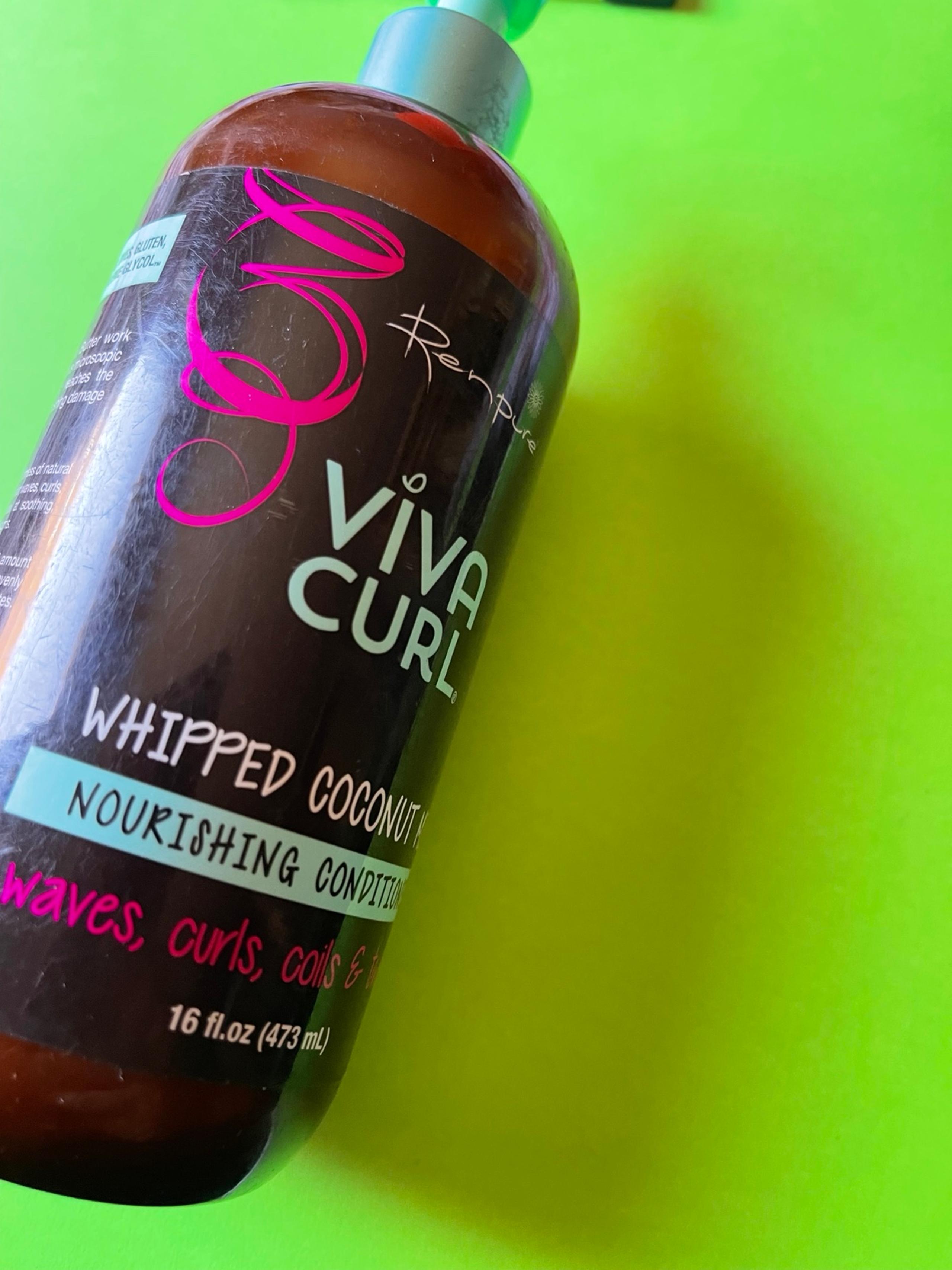 Renpure Viva Curl Coconut Whipped Nourishing Conditioner 16 oz