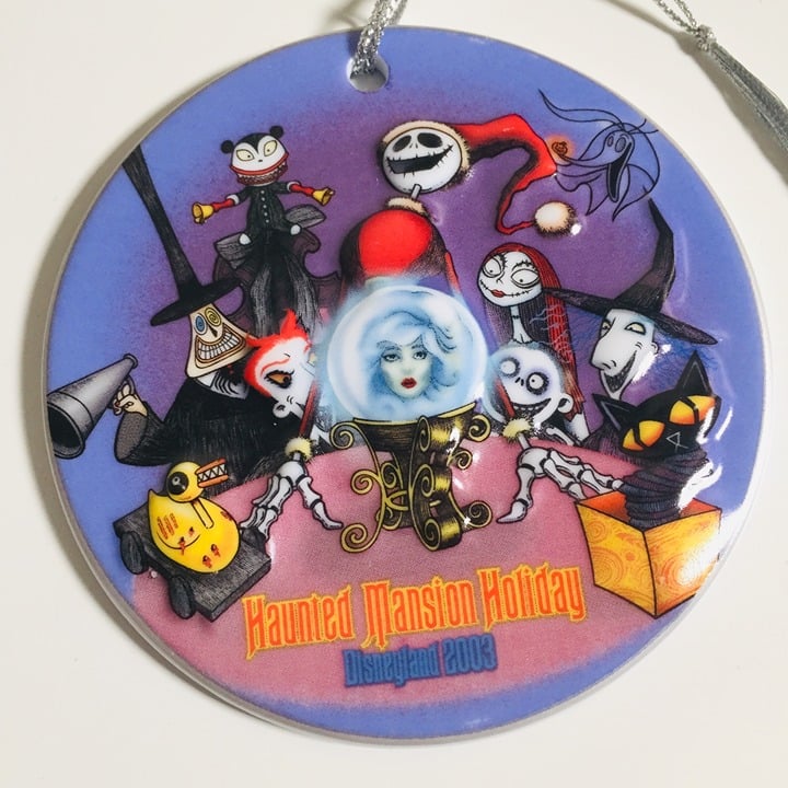 Disneyland Haunted Mansion Holiday Nightmare Before Christmas Ornament