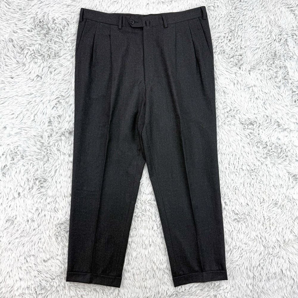 United Arrows BRSH CTN2 PLEATED SLACK PANTS chinos