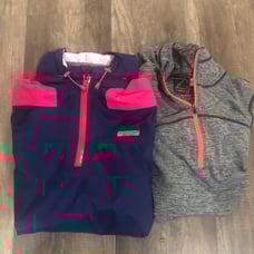 Bundle rain vineyard jacket Zella pullover