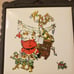 Vintage Santa trivet
