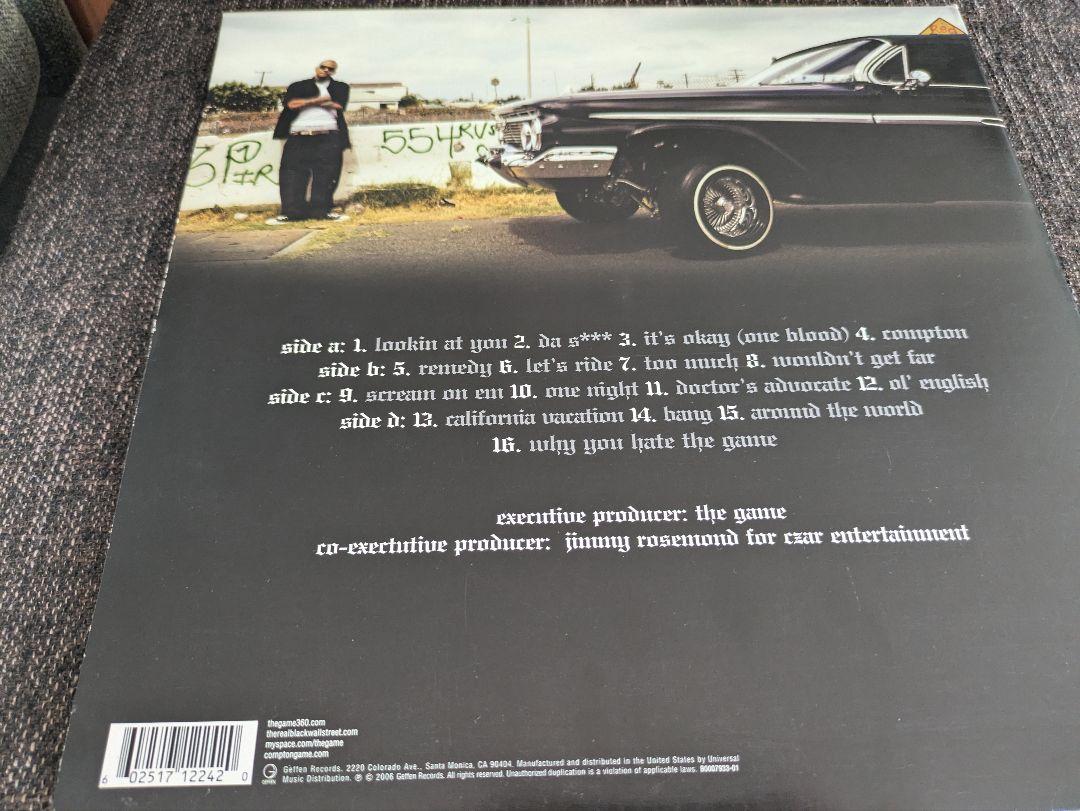 THE GAME Doctors Advocate (2LP) レコード - メルカリ