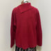 Women Ralph Lauren Burgundy Turtleneck Shawl Collar Sweater Size Large