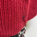 Women Ralph Lauren Burgundy Turtleneck Shawl Collar Sweater Size Large