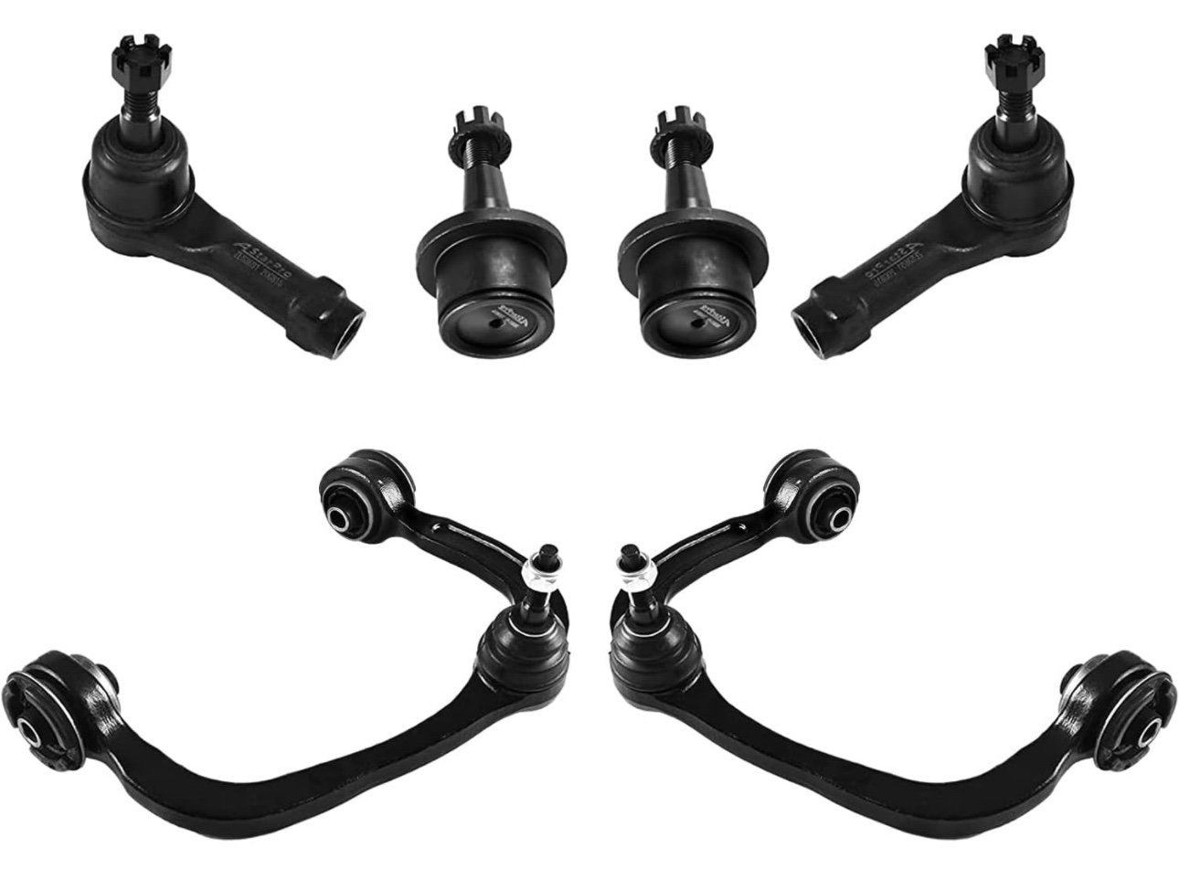 ASTARPRO 6pc Front Suspension Kit, Front Upper Control Arms Front Lower Ball Joi