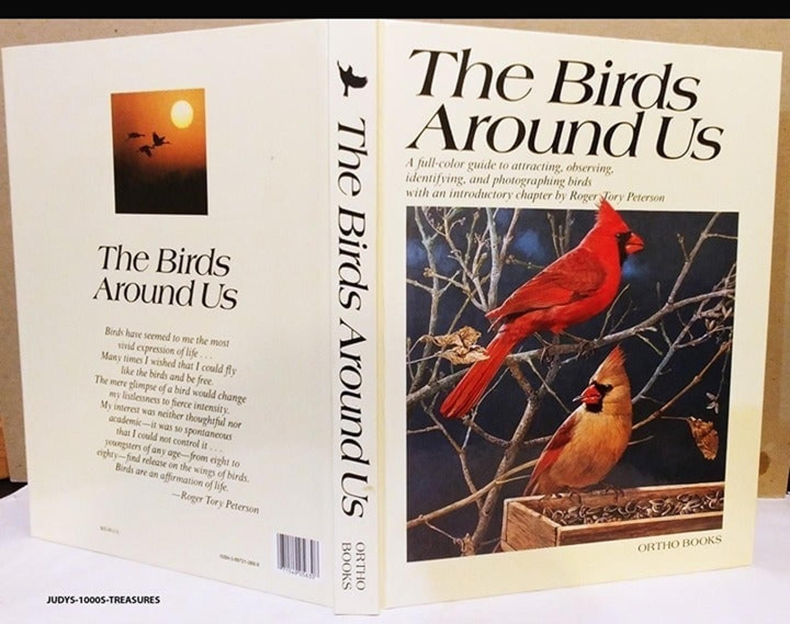 BOOK THE BIRDS AROUND US 11.25 x 8.75 INCHES 3-lbs 2.02ozs 1st. EDITION 1986