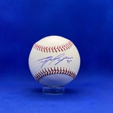 Tyler Skaggs Signed Baseball Beckett Auth LOS ANGELES ANGELS RIP