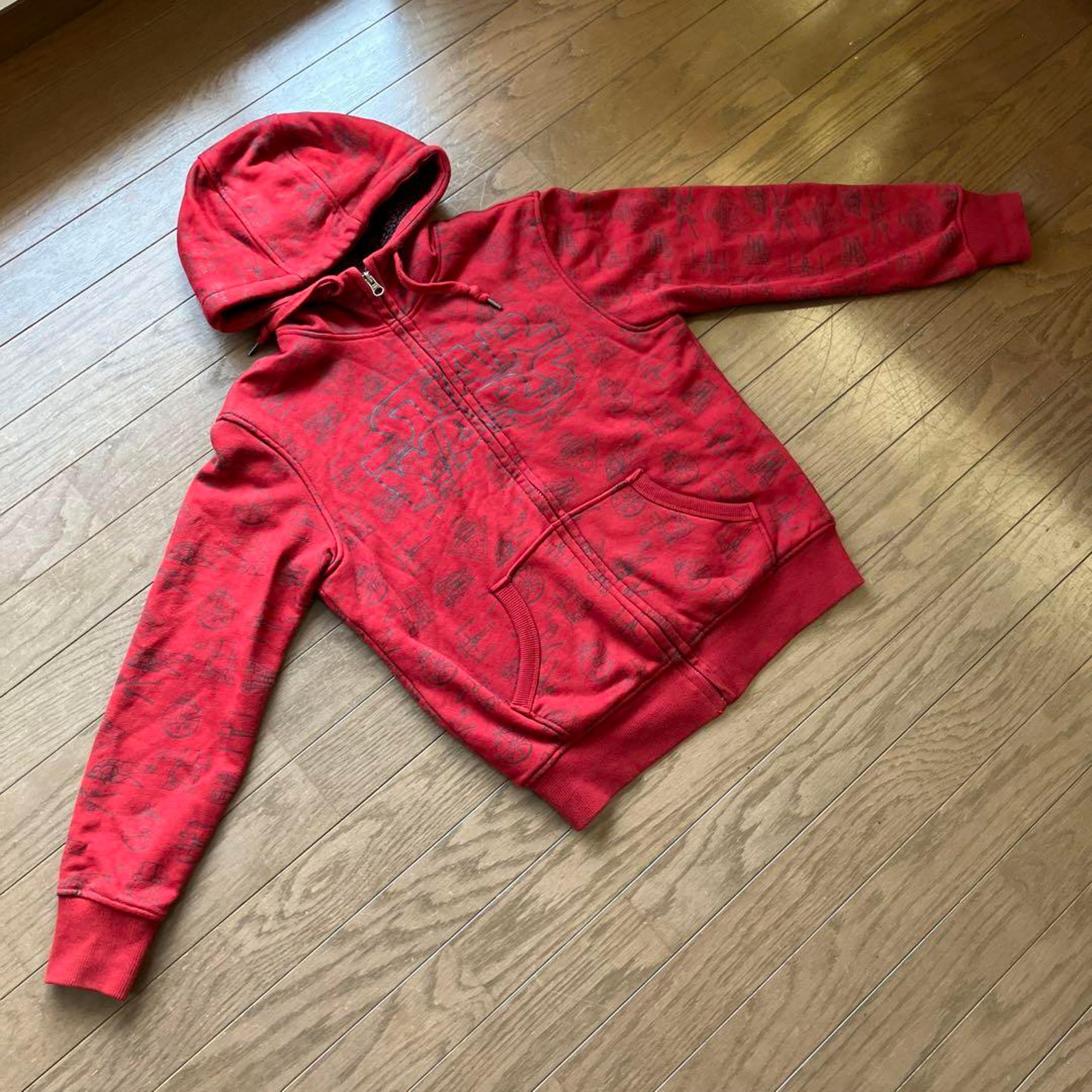 Star Wars Fleece Lined Hoodie Men's M Full Zip All-Over Print Jacket - Uniqlo