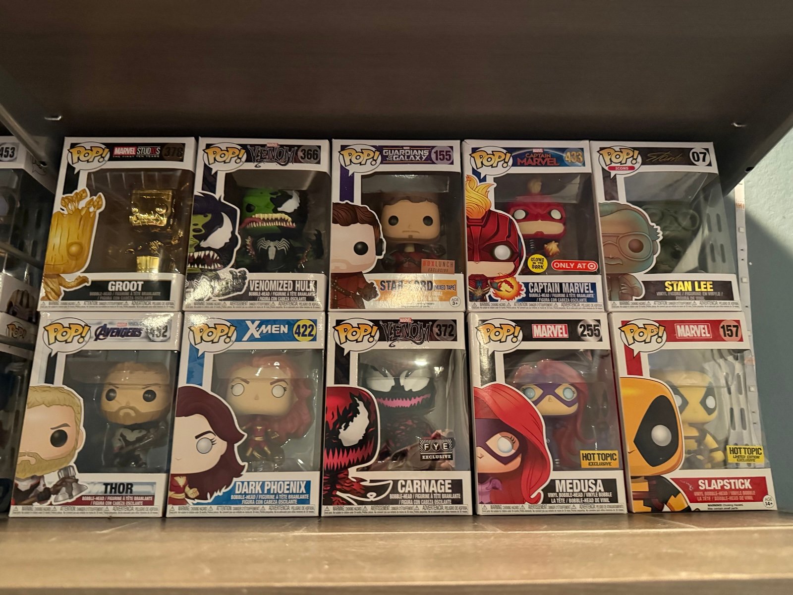 Funko Pop Lot Marvel