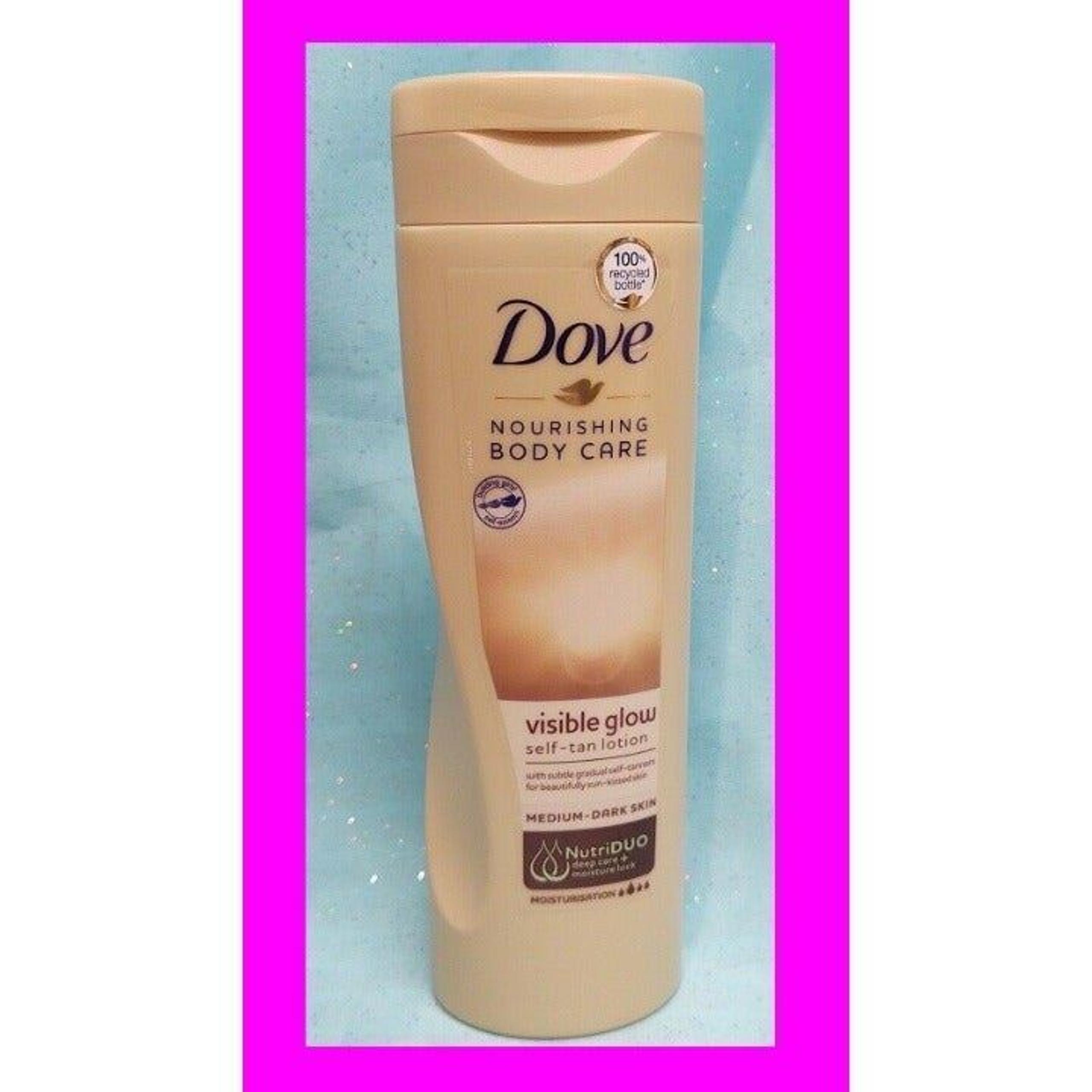 DOVE Visible Glow Self Tan Body Lotion!!