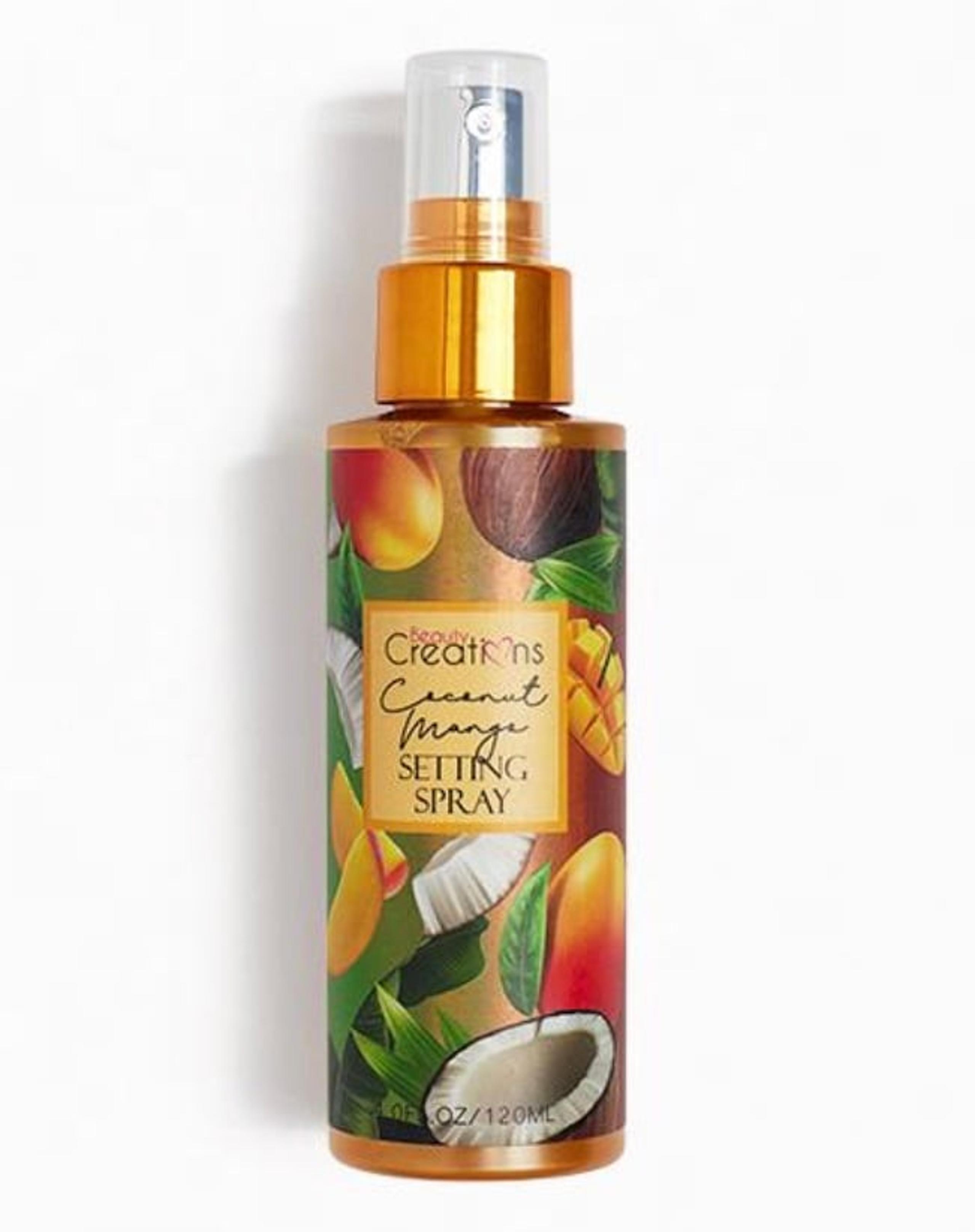 BEAUTY CREATIONS COSMETICS Makeup Setting Spray - Coconut + Mango