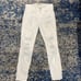 J Brand White Chaos Capri Jeans