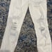 J Brand White Chaos Capri Jeans