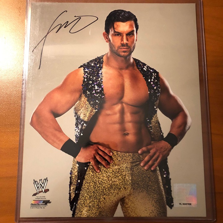 WWE NXT Fandango Signed Official Photo File Promo Print
