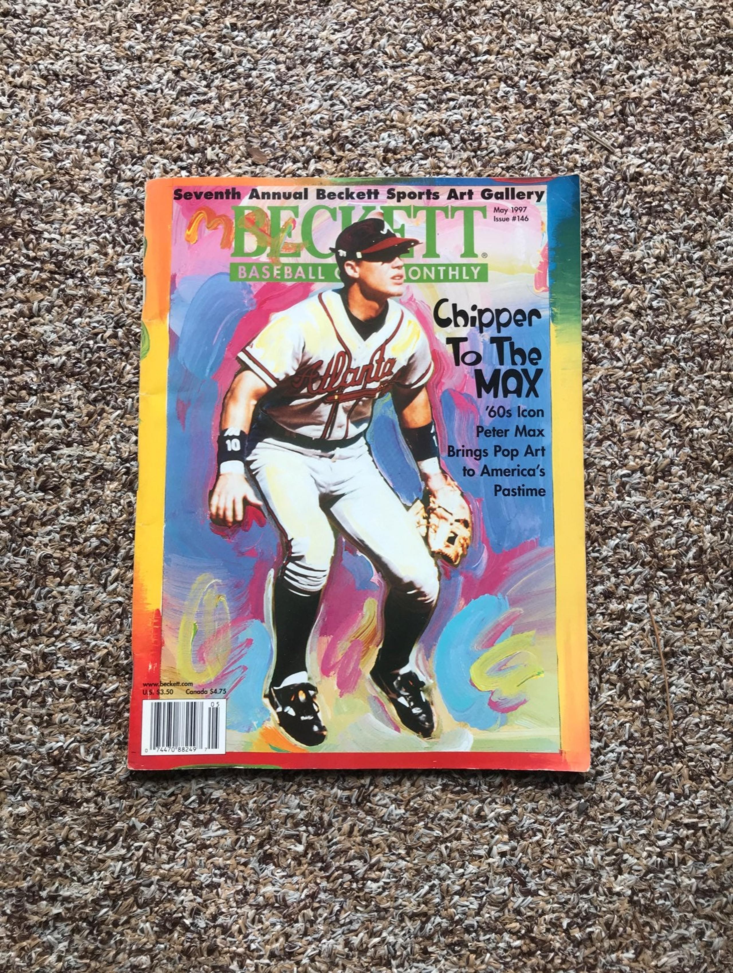Chipper Jones Beckett Baseball Monthly