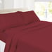 Bamboo Luxury King Sheet Set - Burgundy