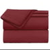 Bamboo Luxury King Sheet Set - Burgundy