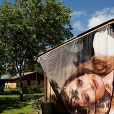 16'X20' NEW billboard vinyl tarp11 Mill 10 Oz NEVED USED