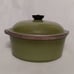 Club Aluminum 4 Quart Dutch Oven Stock Pot w/Domed Lid Avocado Green