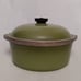 Club Aluminum 4 Quart Dutch Oven Stock Pot w/Domed Lid Avocado Green