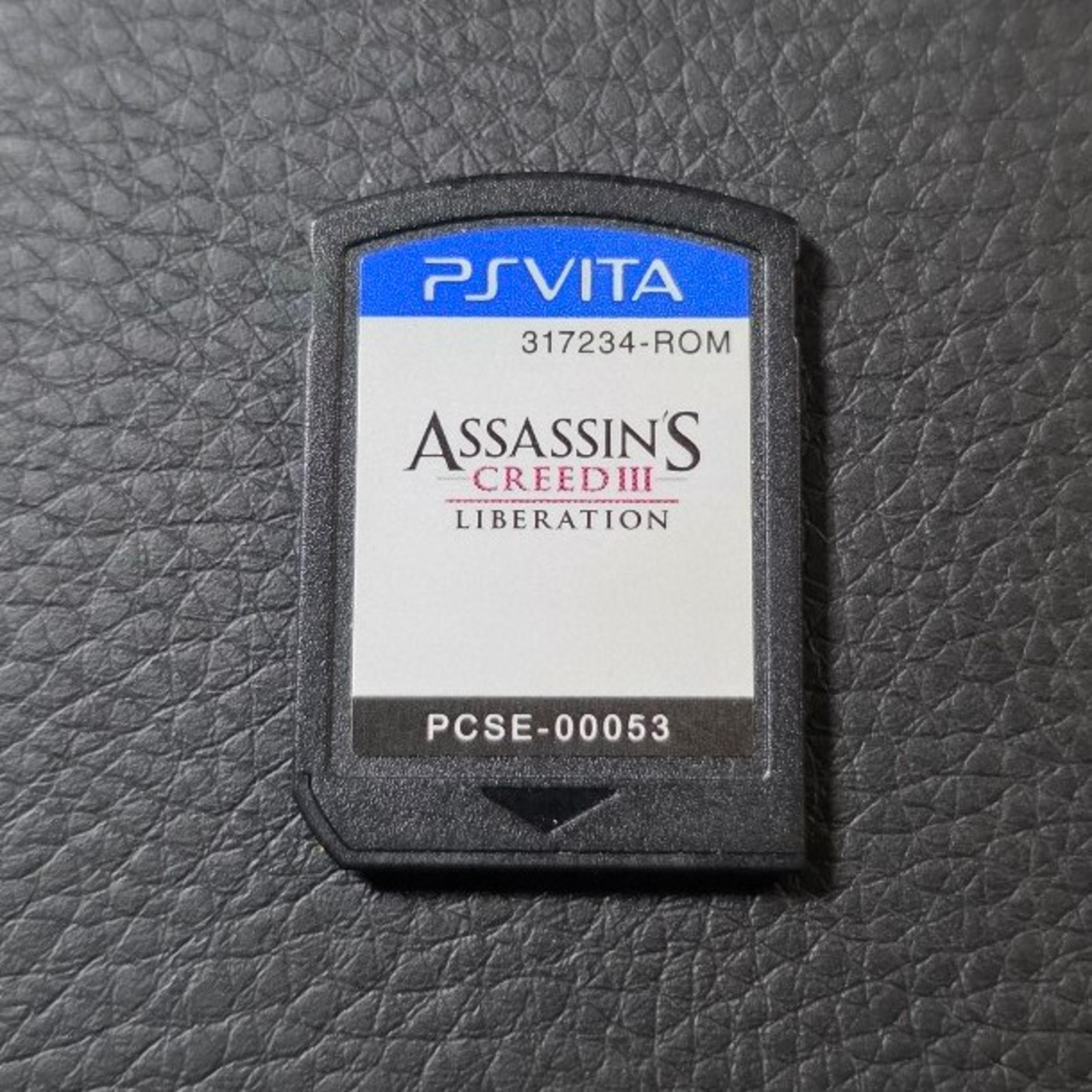 Assassins Creed III Liberation for the PS Vita