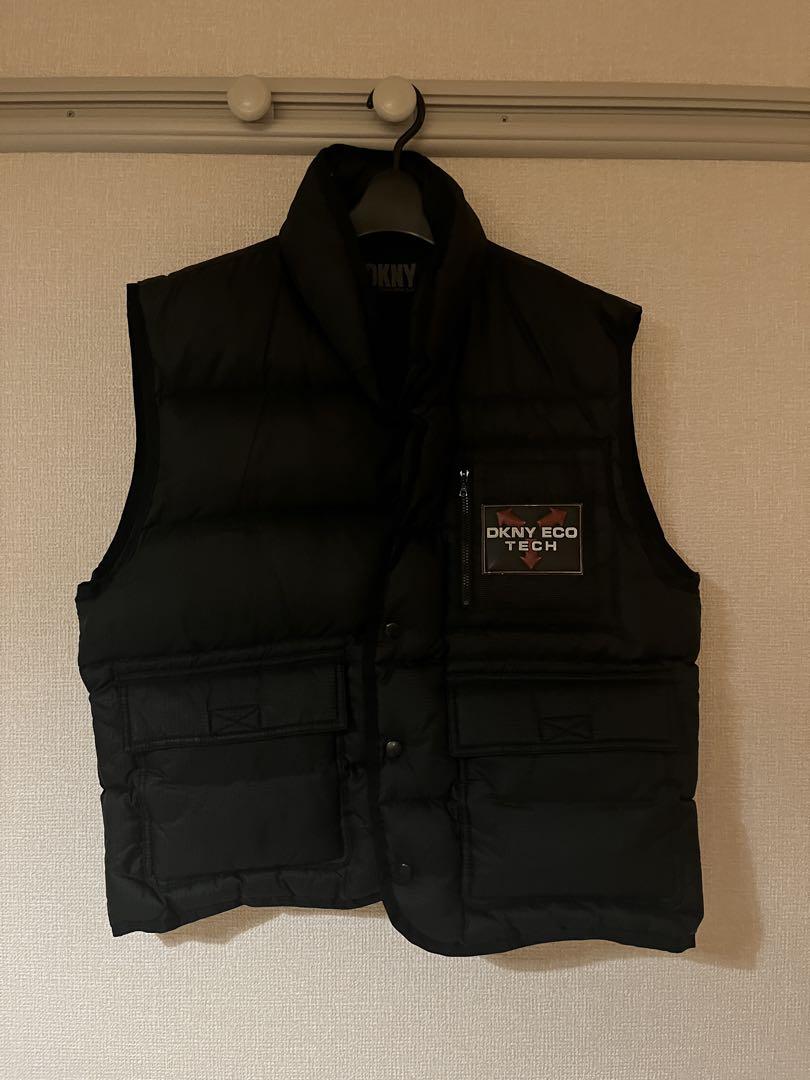 素晴らしい外見 DKNY Vest Down Black TECH ECO ジャケット・アウター