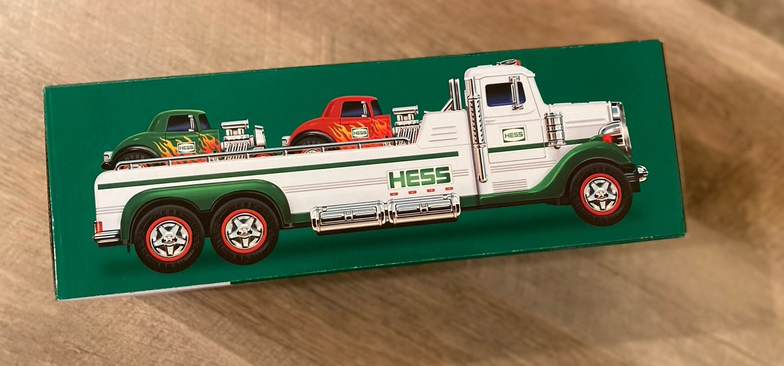 2022 Hess Flatbed Truck and Hot Rods - NEW still in box, two available