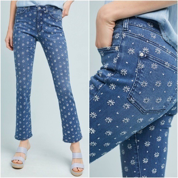 Pilcro and the letterpress floral jeans 2025